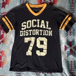 Black Kat Vintage Social Distortion shirt size medium